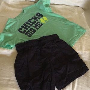 Osh Kosh  shorts and Carter t-shirt     #007